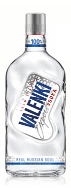 VODKA VALENKI SILVER, 0.5L