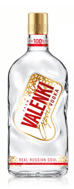 VODKA VALENKI GOLD, 0.5L