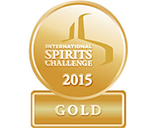 Золотая медаль за качество  International SPIRITS Challenge 2015 (Лондон)