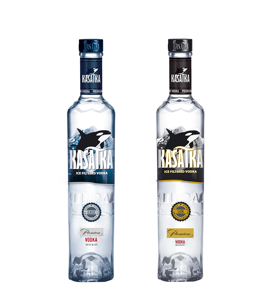 Graceful leap of the vodka "KASATKA" in a sea of alcohol market!