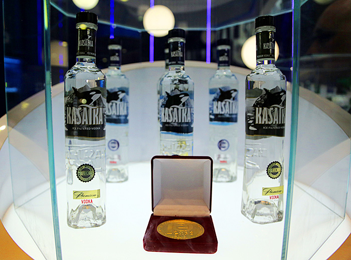 KASATKA vodka has received the Gold Medal at the Tasting Contest, Prodexpo 2014! 