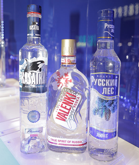 Vodka wholesale of Diamond Holding own brands 