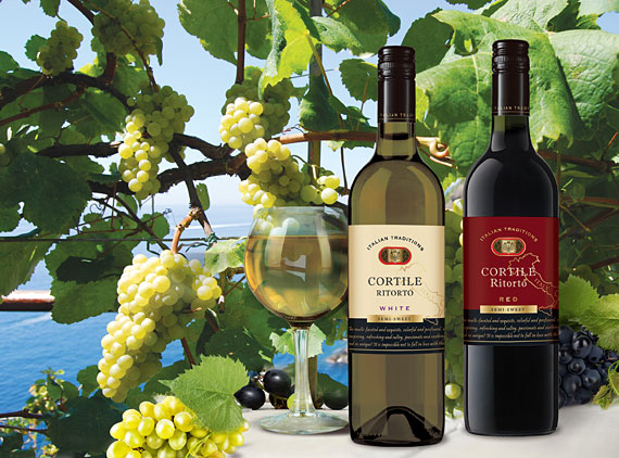 "CORTILE RITORTO" - Italian collection in the best traditions of winemaking.