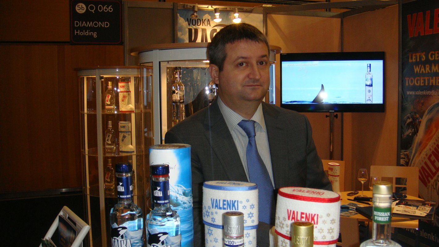 Andrey Mishurov, vice president of Diamond Holding - SIAL Paris