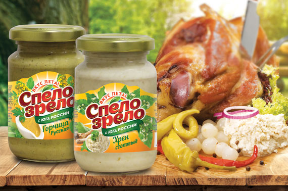 Horseradish and mustard – new products from «SPELO-ZRELO!»