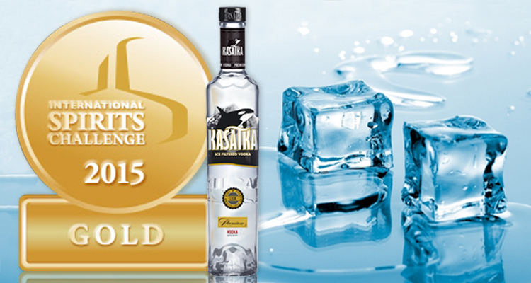 Водка KASATKA получила золотую медаль за качество на International SPIRITS Challenge 2015 Водка KASATKA получила золотую медаль за качество на International SPIRITS Challenge 2015
