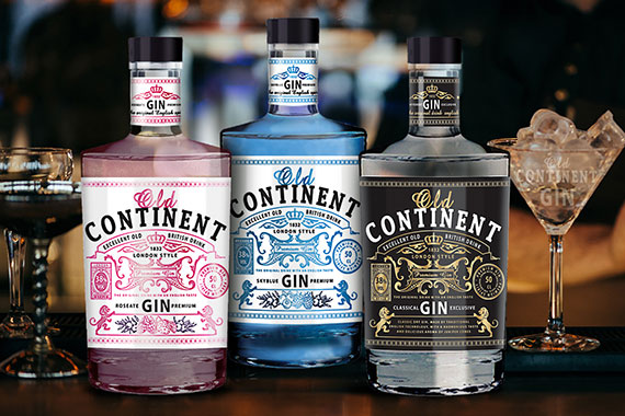 Джин «Old Continent»  - новые грани вкуса в старых лондонских традициях.