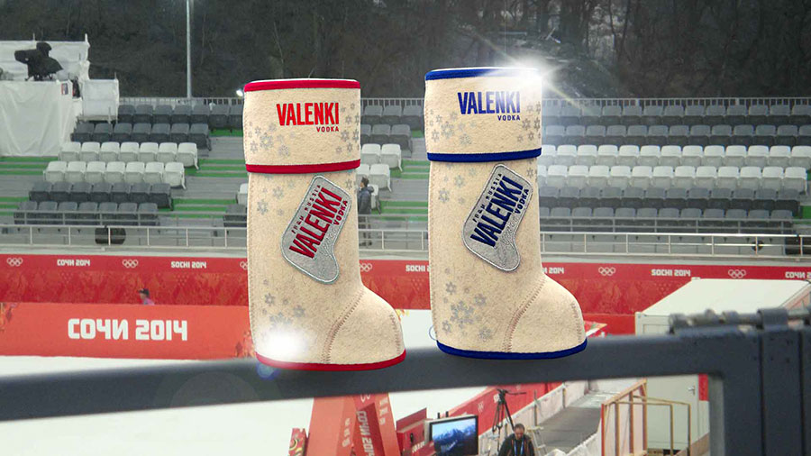 Brand "VALENKI" at the Olympic Games in Sochi