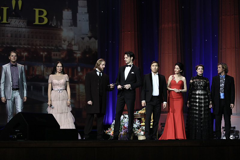 Romansiada Stars in the Kremlin, in January 2014, with the support GC Diamond