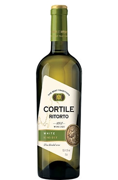 Вино CORTILE RITORTO белое полусухое